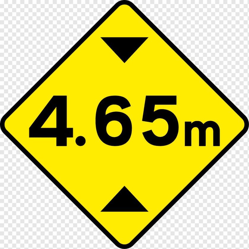 Знак высота проезда