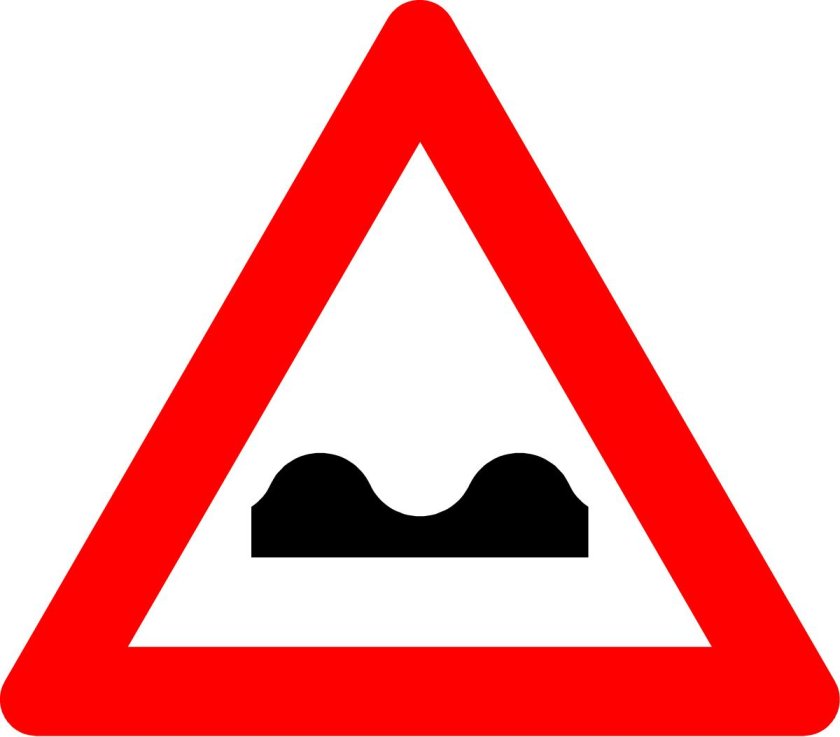 Знак лежачий полицейский картинки