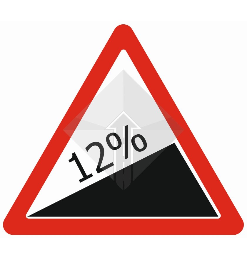 Дорожный знак треугольник