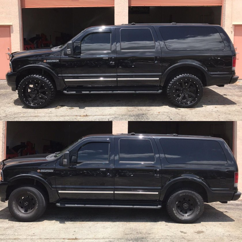 Форд Экскурсион черный