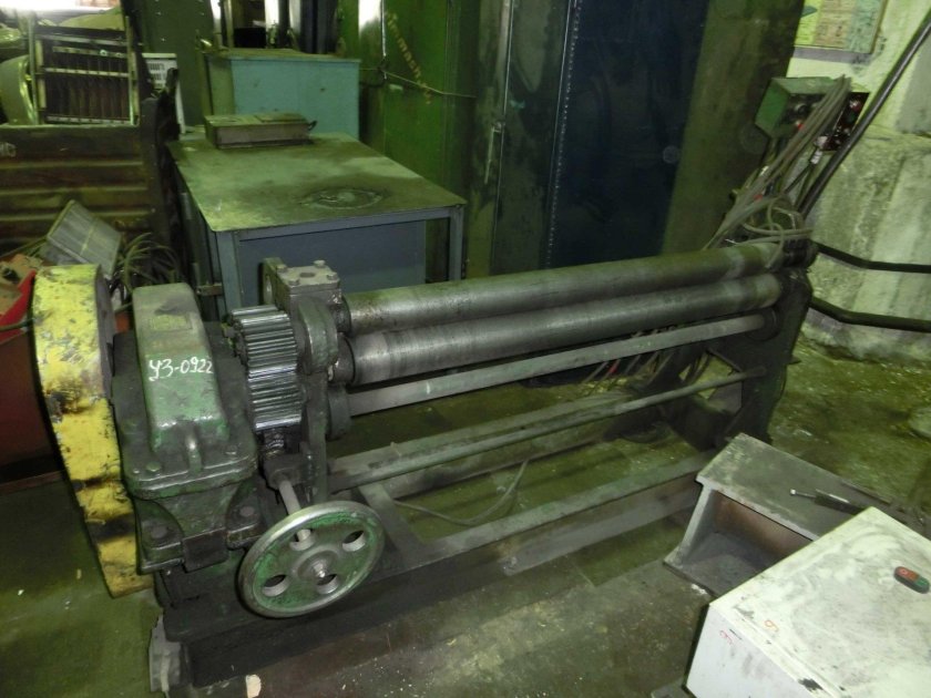 Вальцы трехвалковые метал мастер 1300