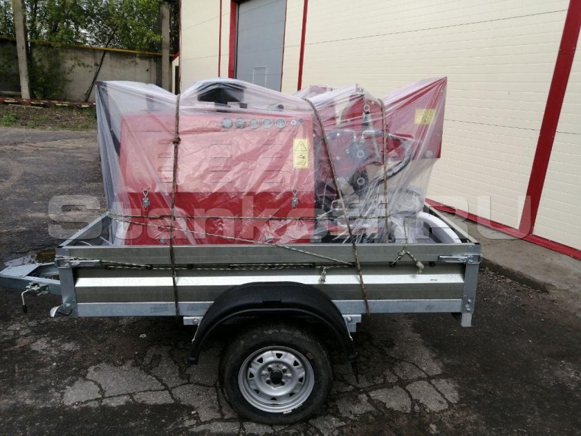 Прицеп на боксер 125