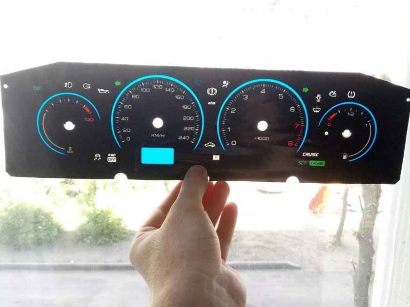 Цифровая приборная панель primera p12