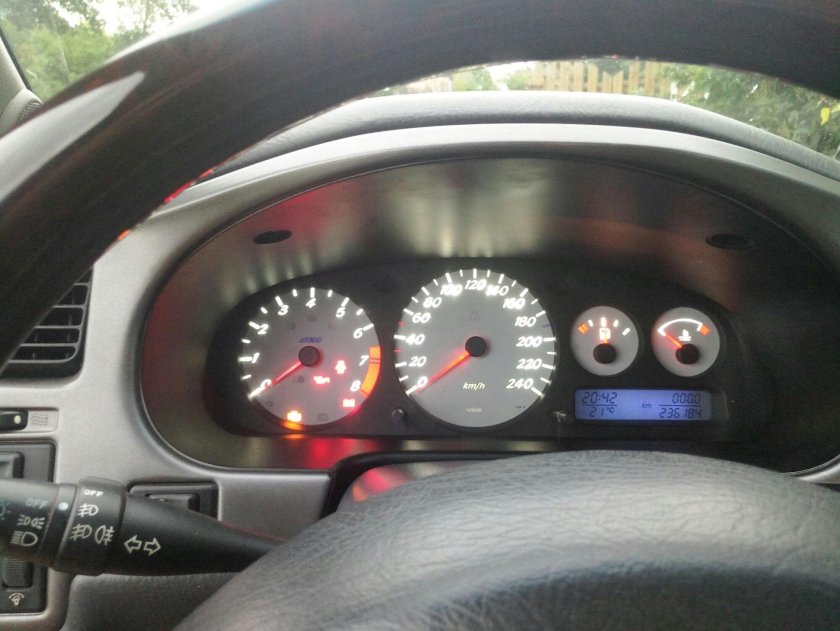 Приборка Nissan primera p11