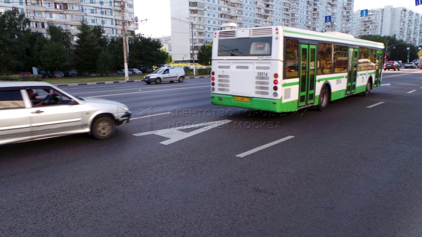 Выделенная полоса для автобусов