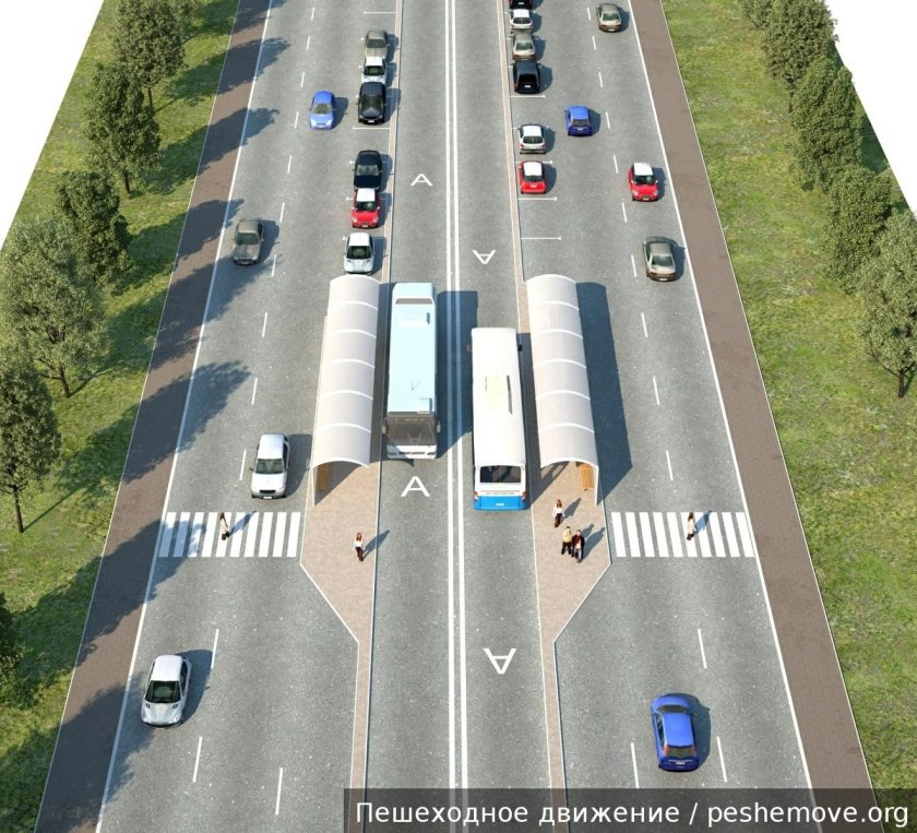Полоса для общественного транспорта