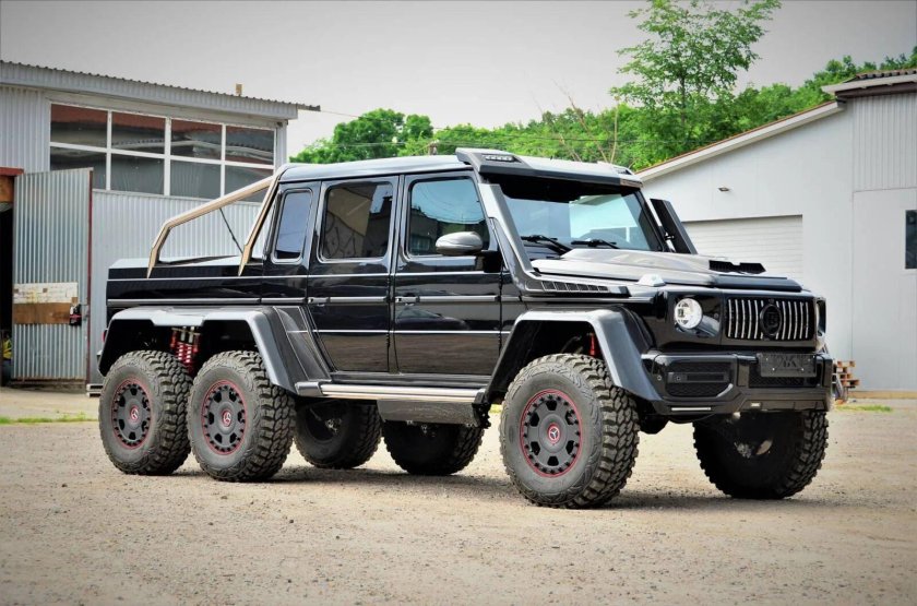 Мерседес Гелендваген 6х6