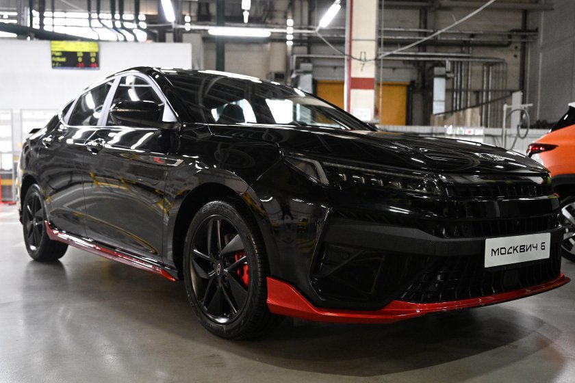 Новый Москвич седан 2023
