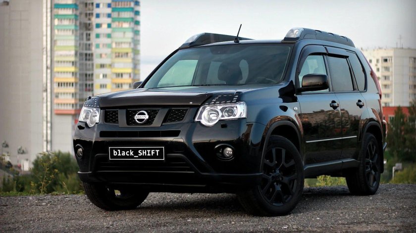 Nissan x Trail t31 черный