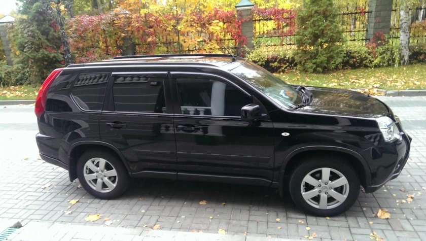 X Trail t31 черный
