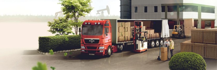 Загрузка фуры