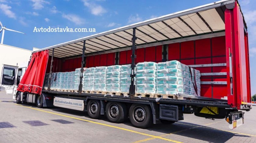 Крепление груза в полуприцепе