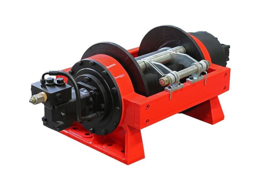 Лебедка эвакуаторная гидравлическая Dragon