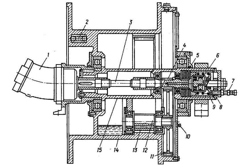 Гидромотор редуктор чертеж
