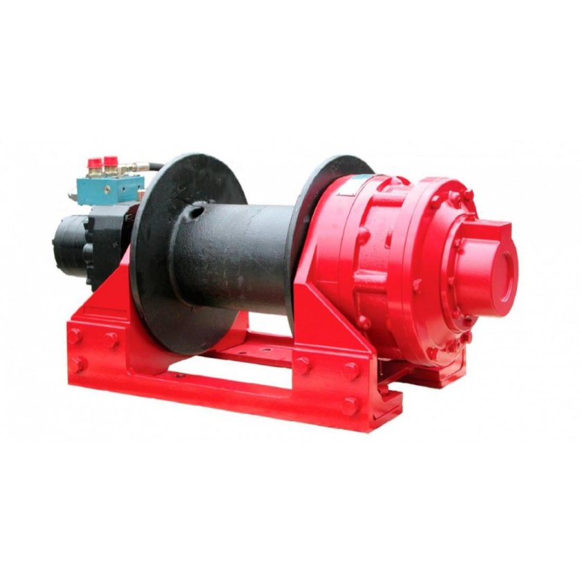 Лебёдка гидравлическая тяговая 30 тонн