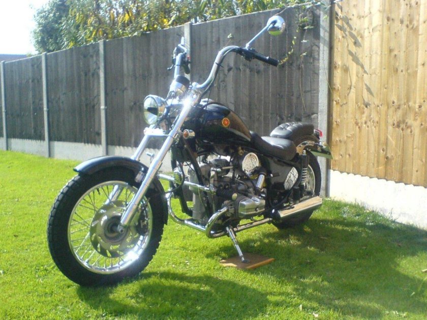 Чоппер Урал волк