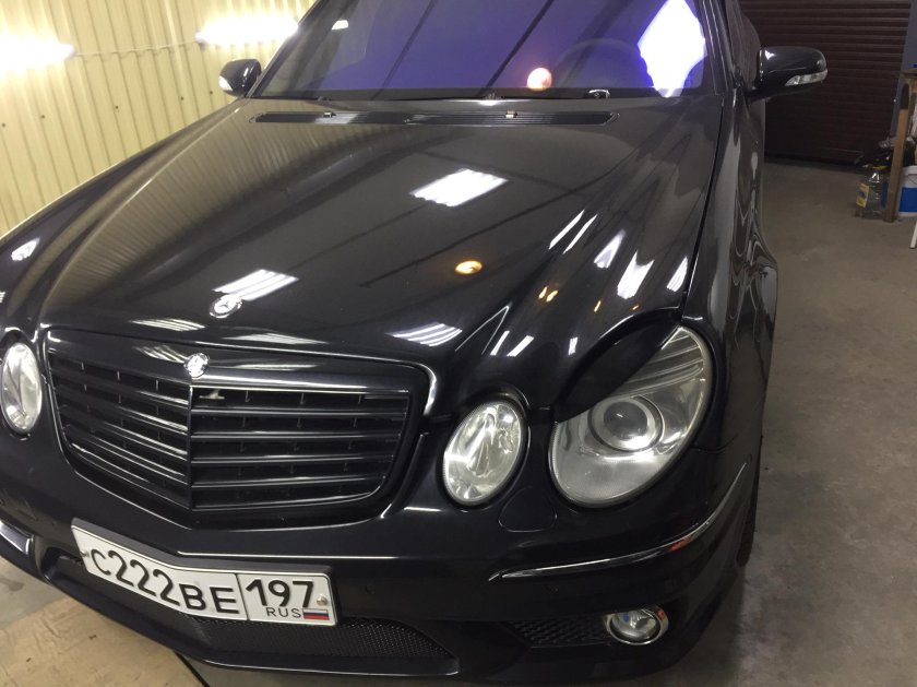 Mercedes w211 антихром