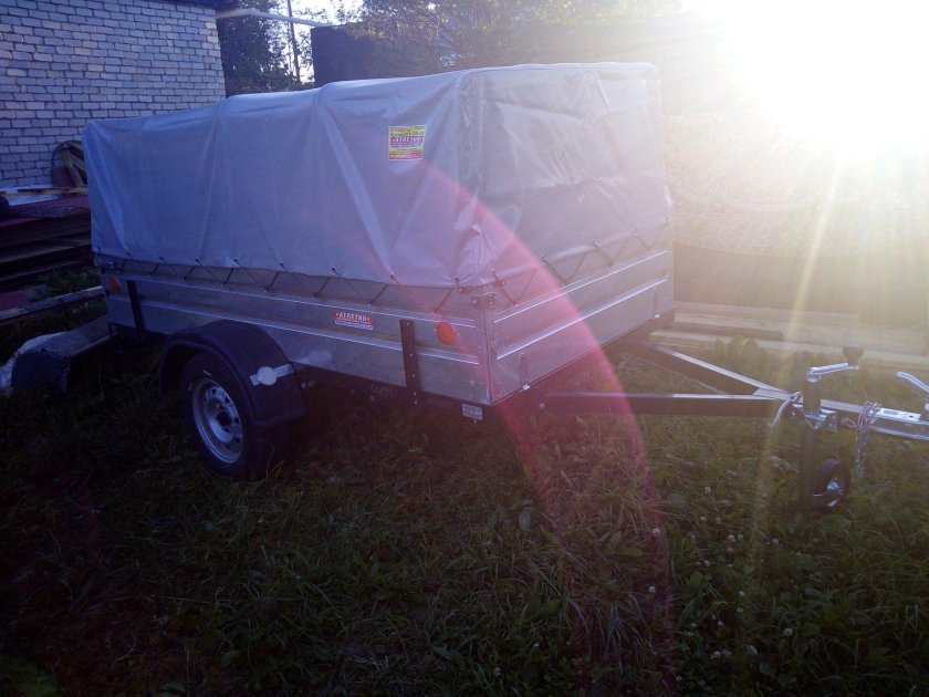 Прицеп Атлетик 520 с тормозами