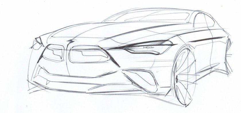 БМВ скетчинг