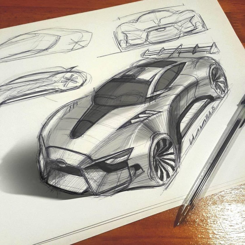 Машина скетч