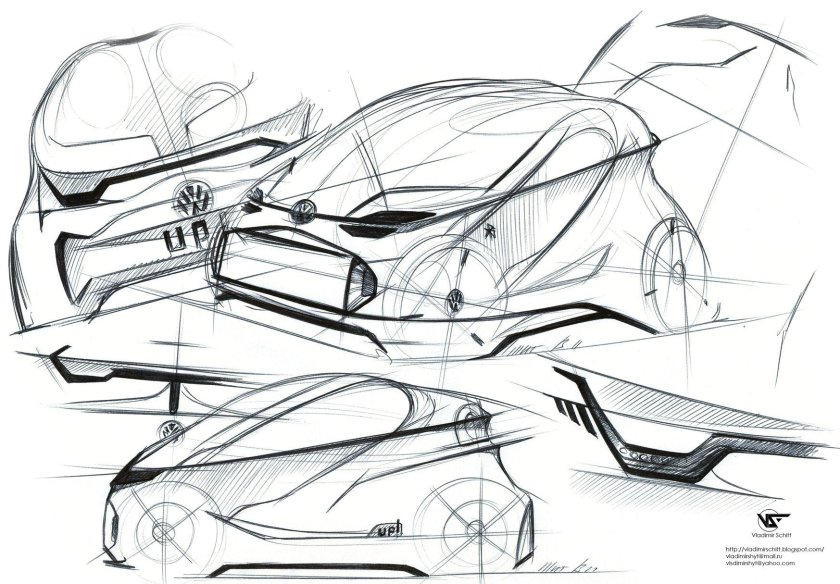 Зарисовки автомобилей