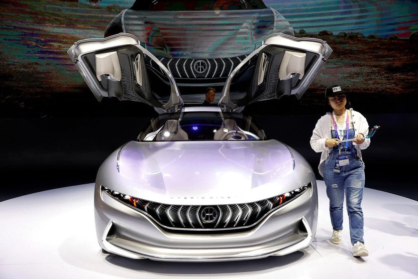 Футуристические китайские автомобили