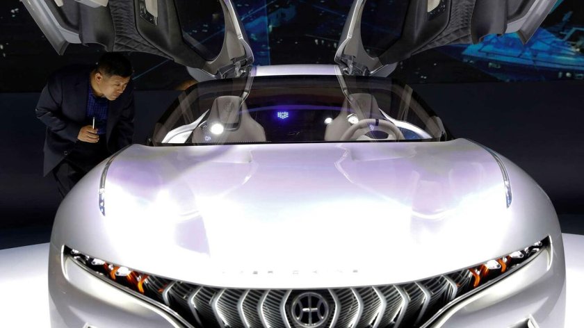 Машины в Китае современные