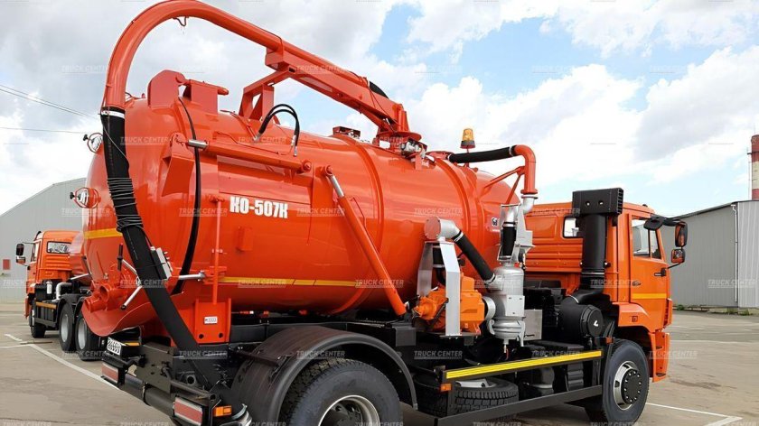 Ко-507к машина илососная