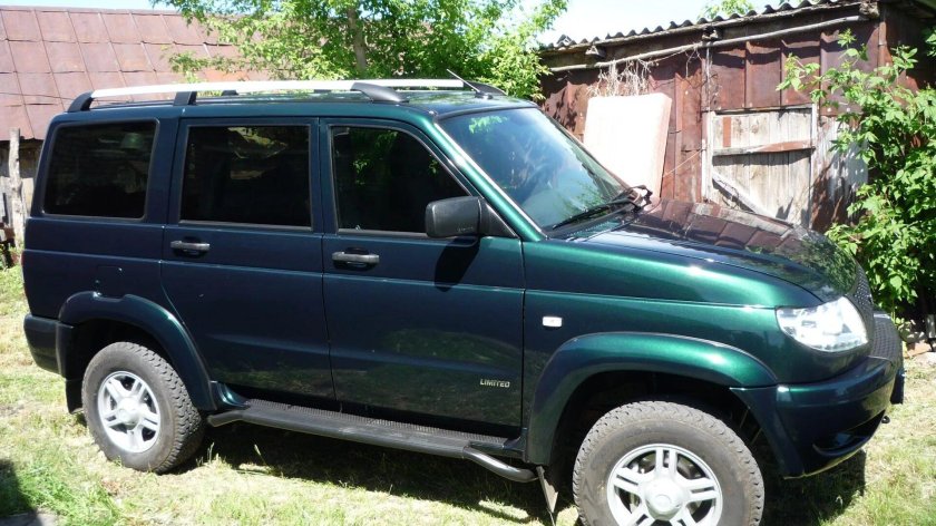 УАЗ Патриот 2021 зеленый металлик