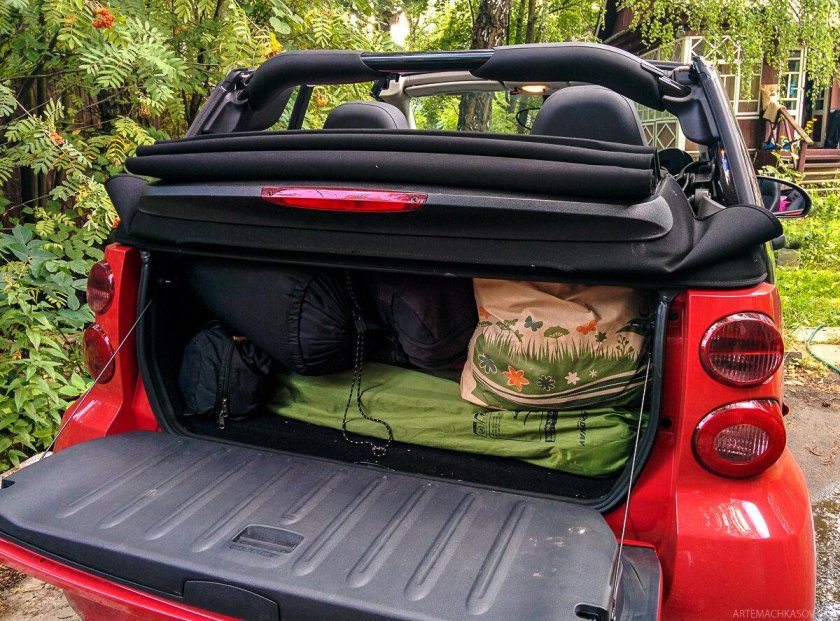 Багажник смарт Fortwo
