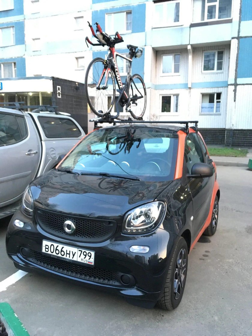 Smart Fortwo 453 велобагажник