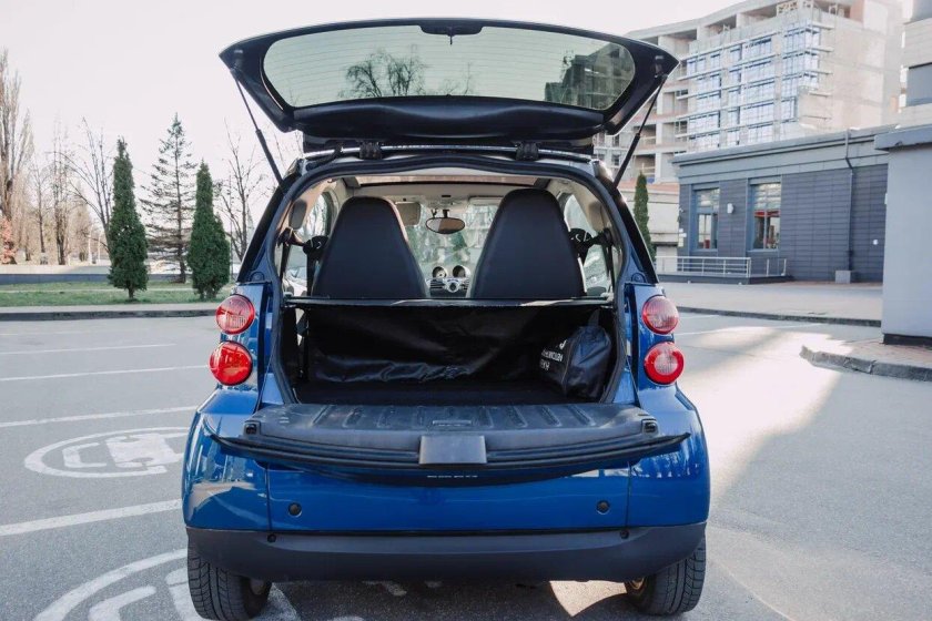 Smart Fortwo багажник кресло сзади