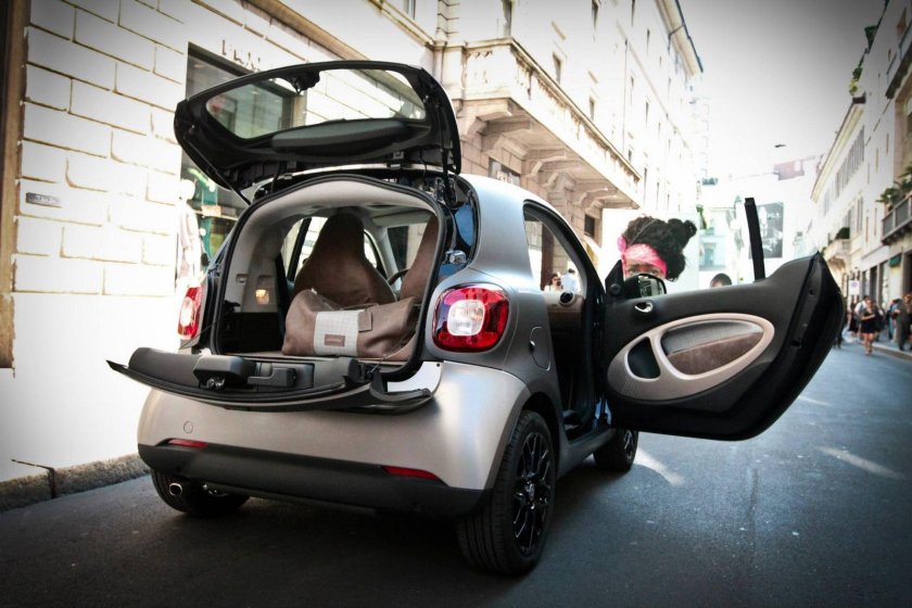Smart Fortwo 453 салон
