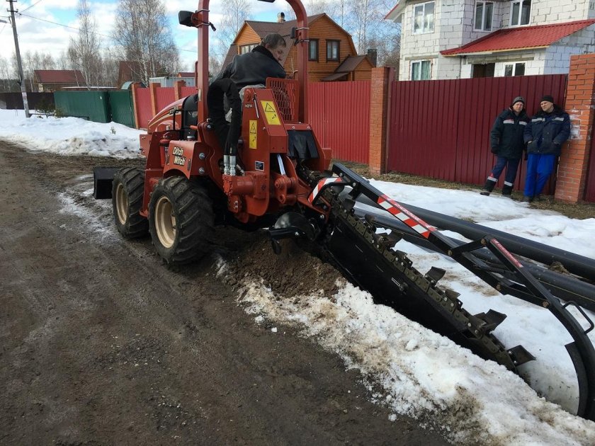 Траншеекопателя грунтореза ditch Witch rt45