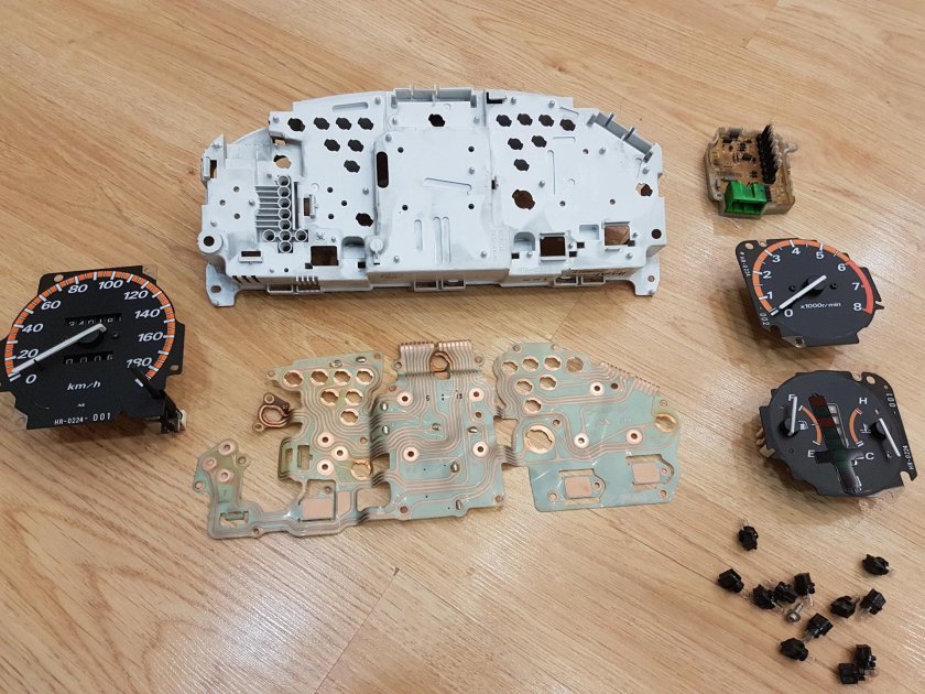 Лампы приборной панели Honda CRV rd1