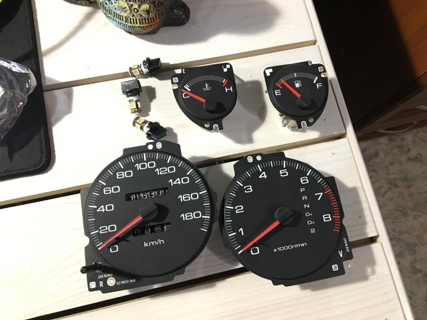 Пересвет приборной панели Интегра