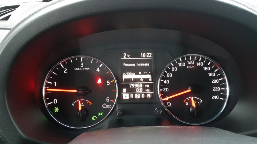 Панель приборов Nissan x-Trail t31
