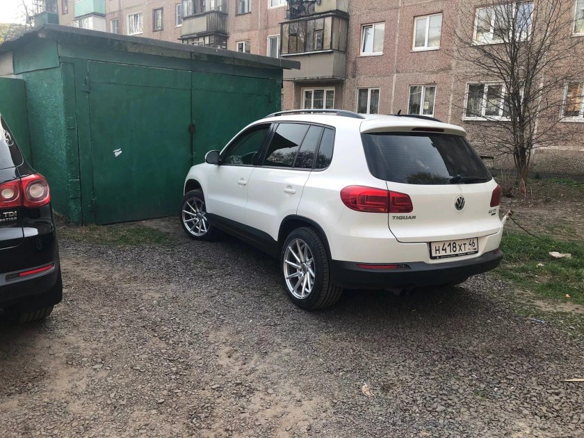 Диски r18 на Tiguan 1