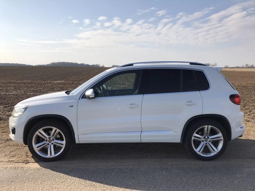 Фольксваген Тигуан 2014 на дисках