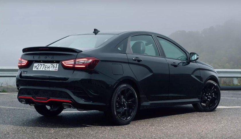 Лада Веста спортлайн Блэк эдишн