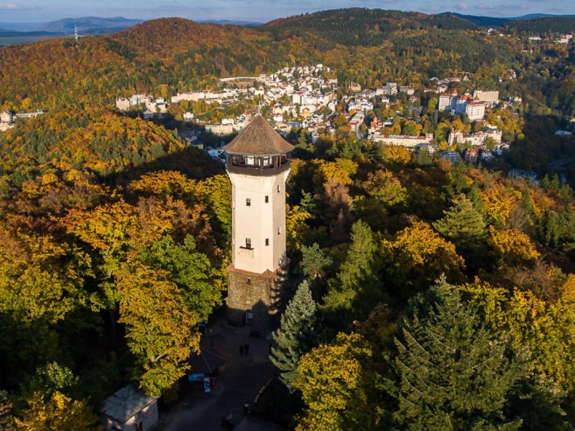 Смотровая башня Диана Карловы вары