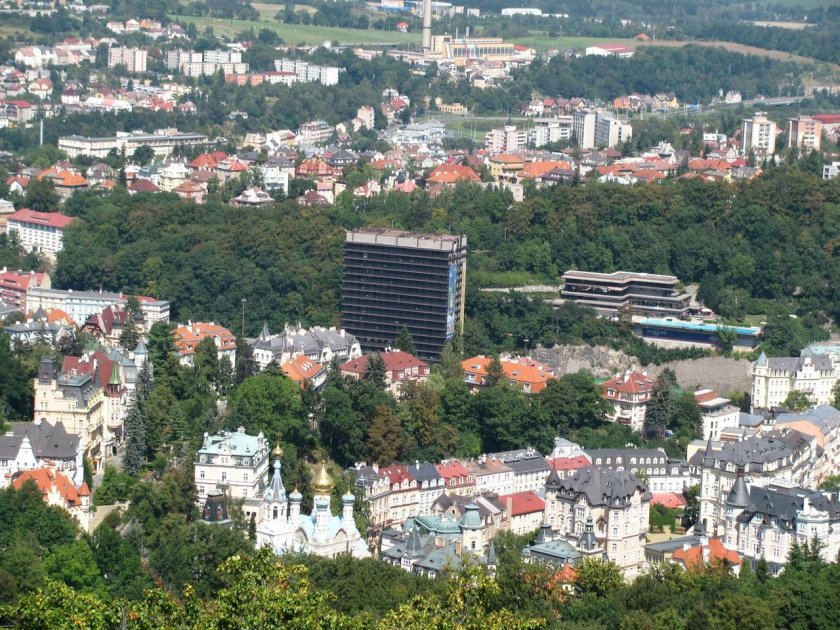 Башня Диана Карловы вары