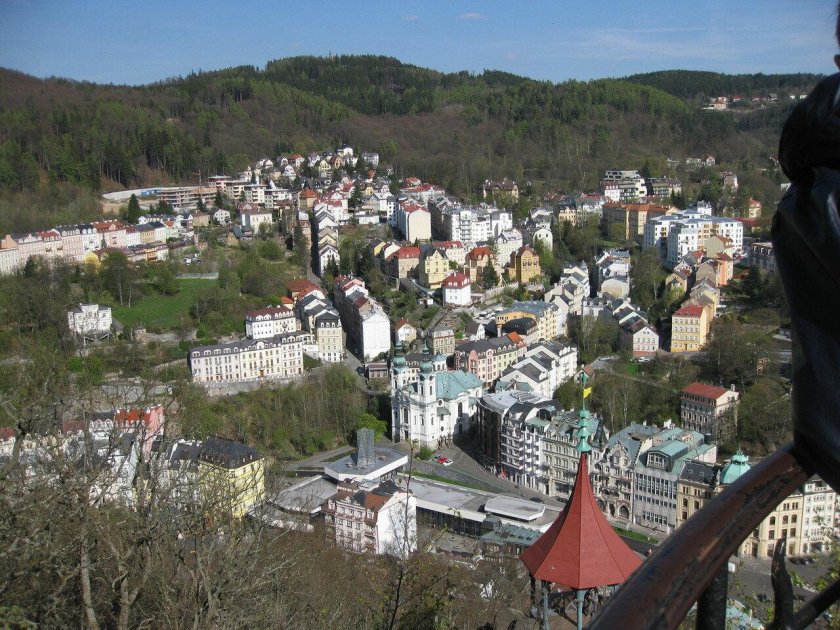 Башня Диана Карловы вары