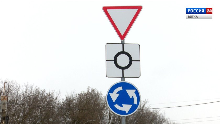 Знаки дорожного движения круговое движение