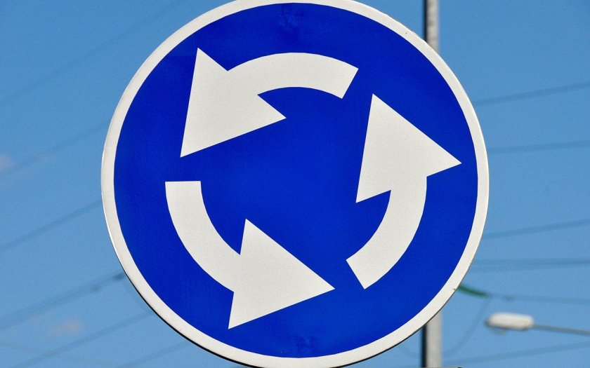 Дорожные знаки круговое