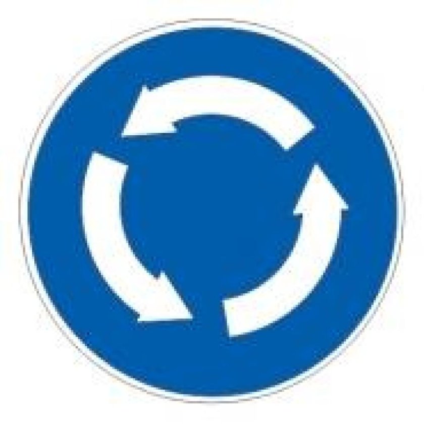 Предписывающий знак 4.3