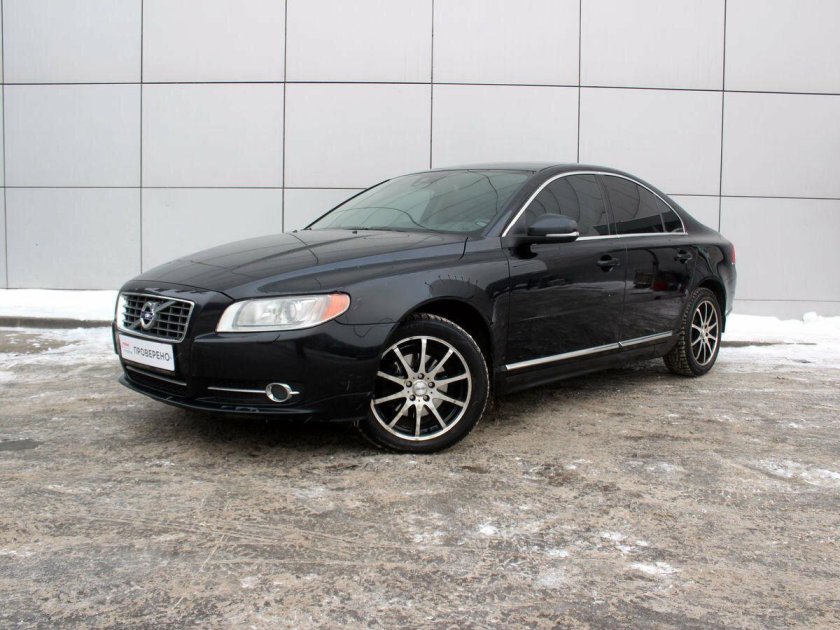 Вольво s80 черная