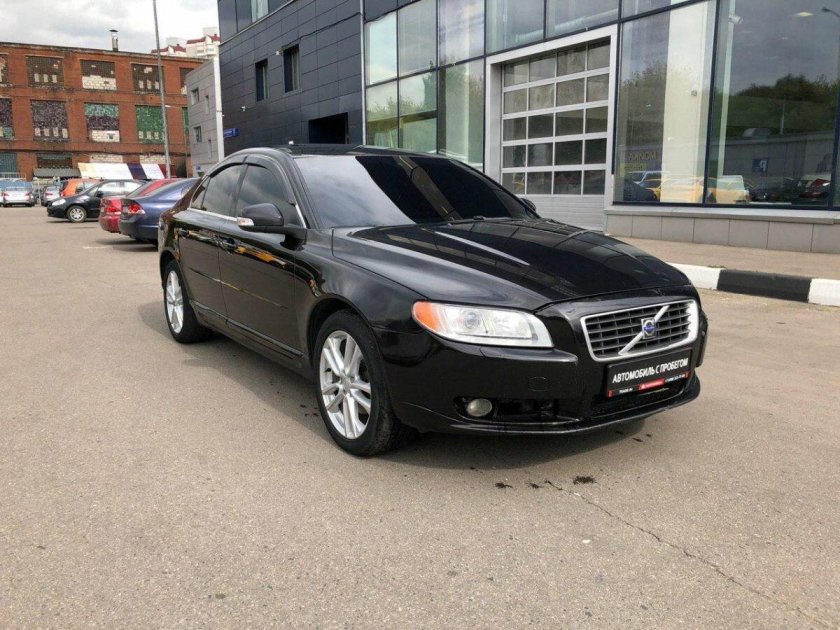 Volvo s80 2008 черная