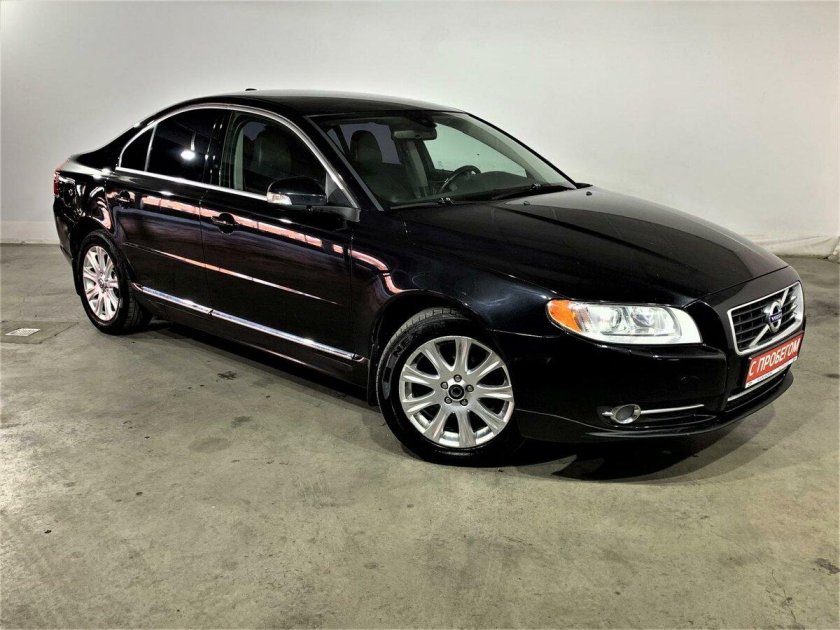 Вольво s80 черный 2011