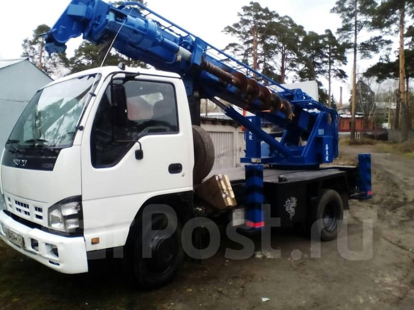 Китайские автобуровые установки